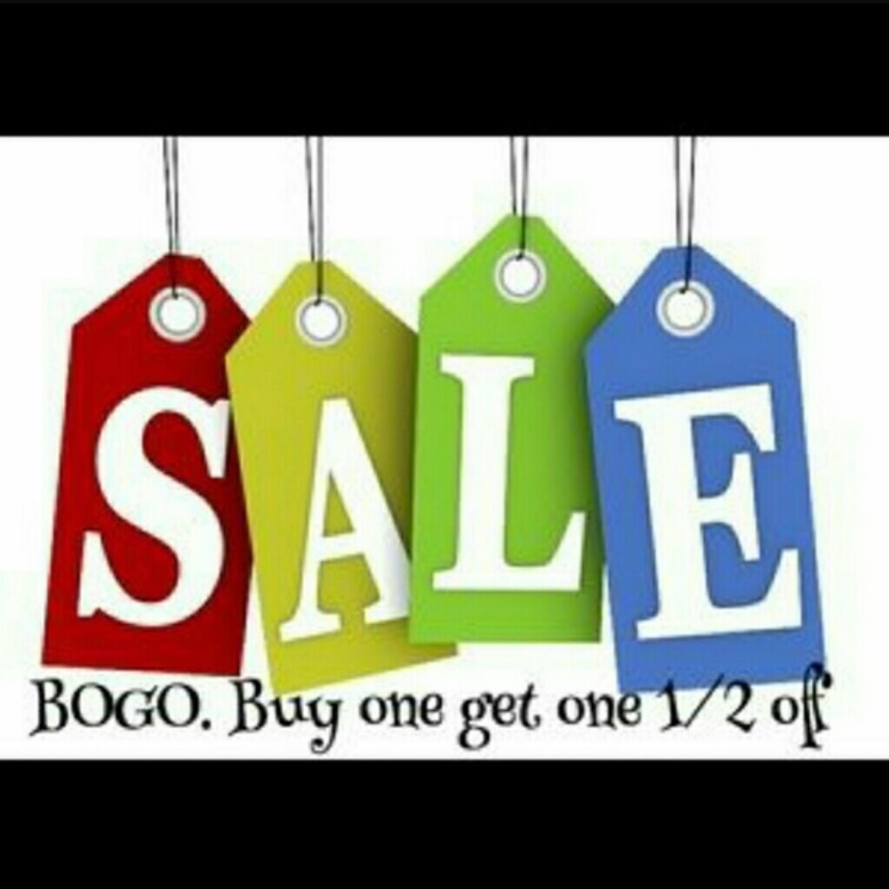 Buy One Get One 50% off